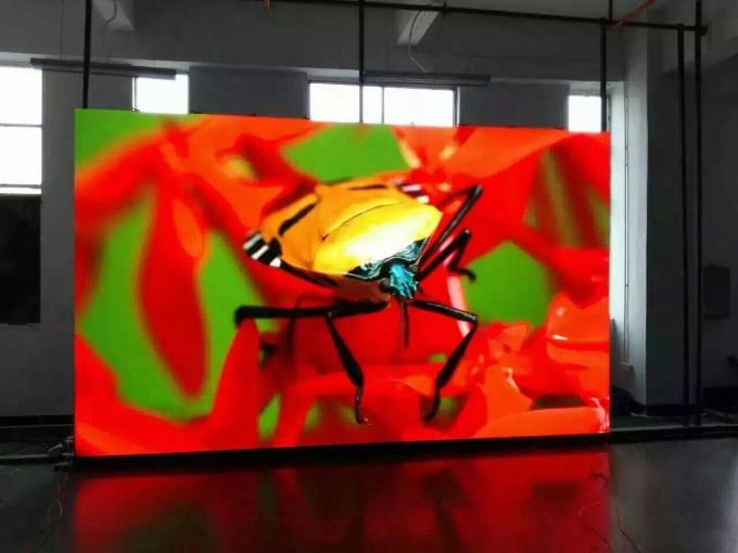 6mm 화소 피치 실내 임대료 발광 다이오드 표시 단계 댄스 플로워 LED 영상 벽
