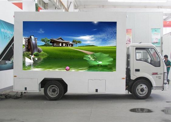 높은 광도 옥외 P6 LED 트럭 전시 이동할 수 있는 광고 스크린 보장 2 년