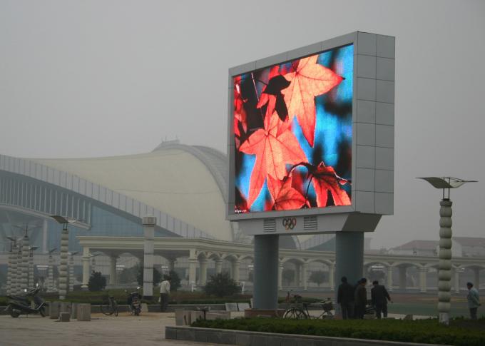 LED 영상 벽을 광고하는 풀 컬러 디지털 방식으로 P8 옥외 조정 발광 다이오드 표시