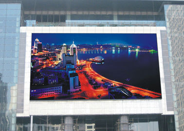 방진 옥외 광고 발광 다이오드 표시, 조정 LED 스크린 화소 피치 6 폴란드 서 있는 유형 협력 업체