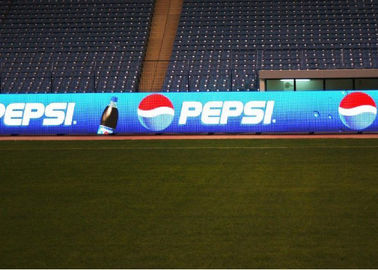 반대로 - UV 광선 경기장 LED 패널, 축구 LED 둘레 광고판 P10 협력 업체