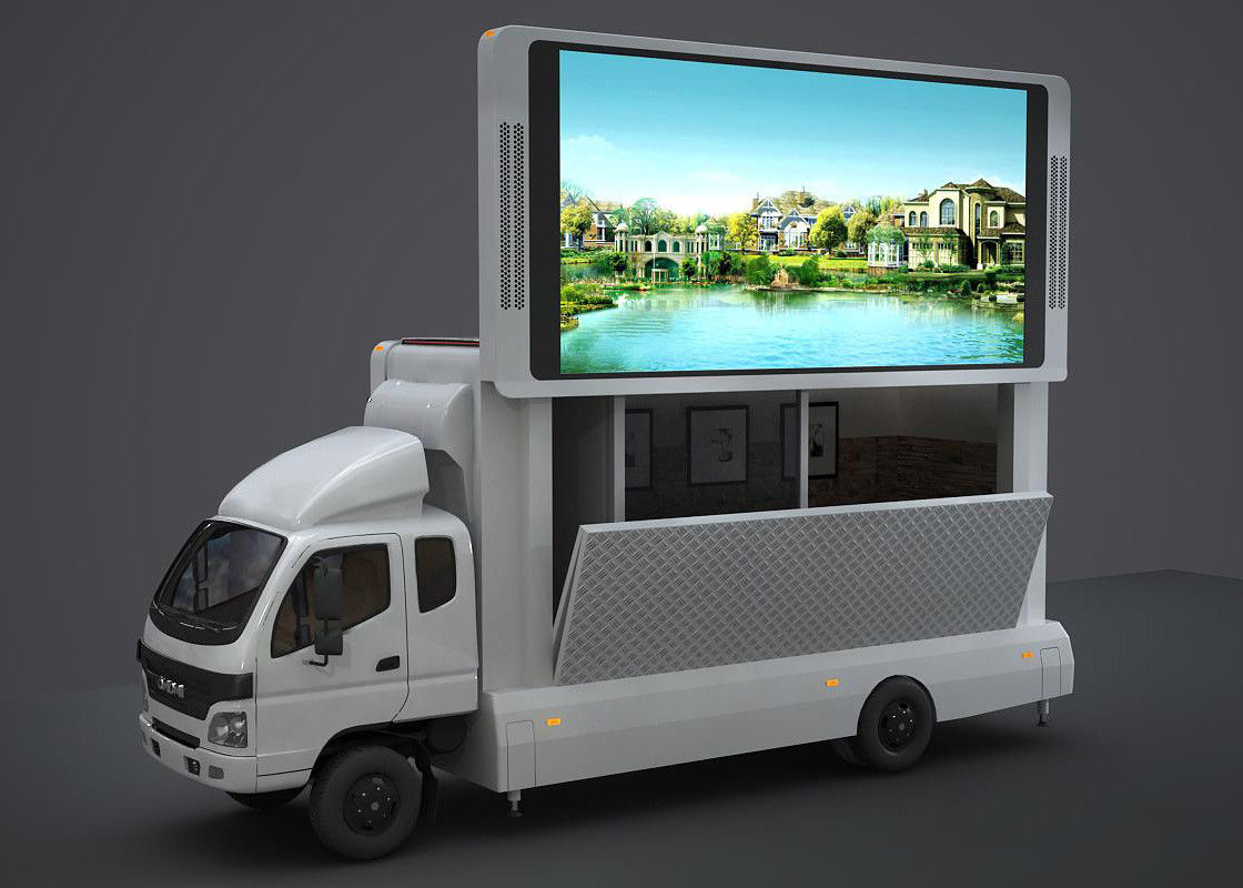 중국 높은 광도 옥외 P6 LED 트럭 전시 이동할 수 있는 광고 스크린 보장 2 년 공장