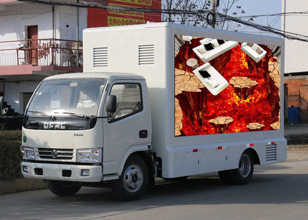 중국 디지털 방식으로 게시판 옥외 자동차 LED 스크린, 트럭은 발광 다이오드 표시 일정한 드라이브를 거치했습니다 공장