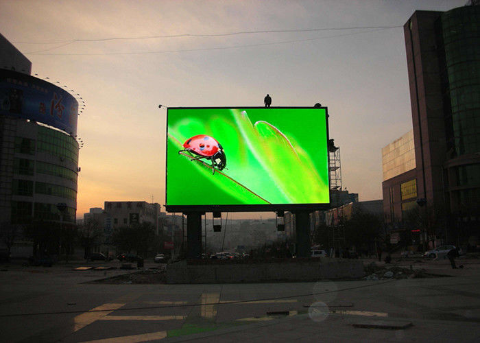 중국 옥외 방수 LED 광고 전시 P8 LED 스크린 벽 저출력 소비 공장