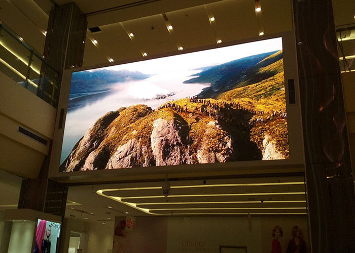 중국 디지털 방식으로 풀 컬러 LED 광고 전시 실내 P3 HD LED 영상 벽 방수 IP65  공장
